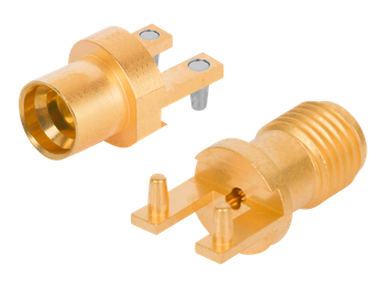 Picture for category Edge-Lock RF PCB Connectors