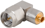 SMA Male Connector, Swept R/A for .085 Cable, SF2915-6605