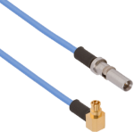 SMPS Male VITA 67.3 Gen2 Plug-In Contact to SMPM Female R/A 200mm Cable Assembly for .047 Cable, 7038-7776