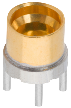 SMPS Male PCB Surface Mount Connector (Glass Seal, Pre-Tinned) FD, 4 Legs, 3811-60114