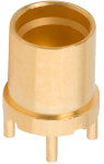 SMP Male PCB Surface Mount Connector (Glass Seal) FD, 4 Legs, 1211-66488
