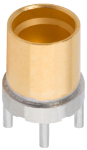 SMP Male PCB Surface Mount Connector (Glass Seal, Pre-Tinned) FD, 4 Legs, 1211-66492