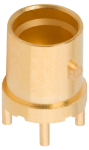 SMP Male PCB QB Surface Mount Connector (Glass Seal) SB, 4 Legs, 1211-66493