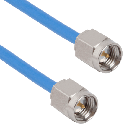 SMA Male to SMA Male Low Profile 6" Cable Assembly for .086 Cable, 7029-8058