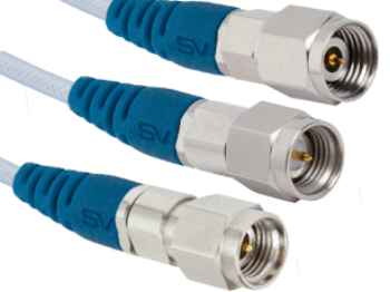rf low loss cable assemblies with strain relief boot in stock