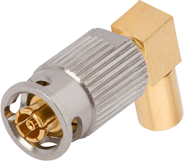 SMPM Female QB Connector, R/A for .047 Cable