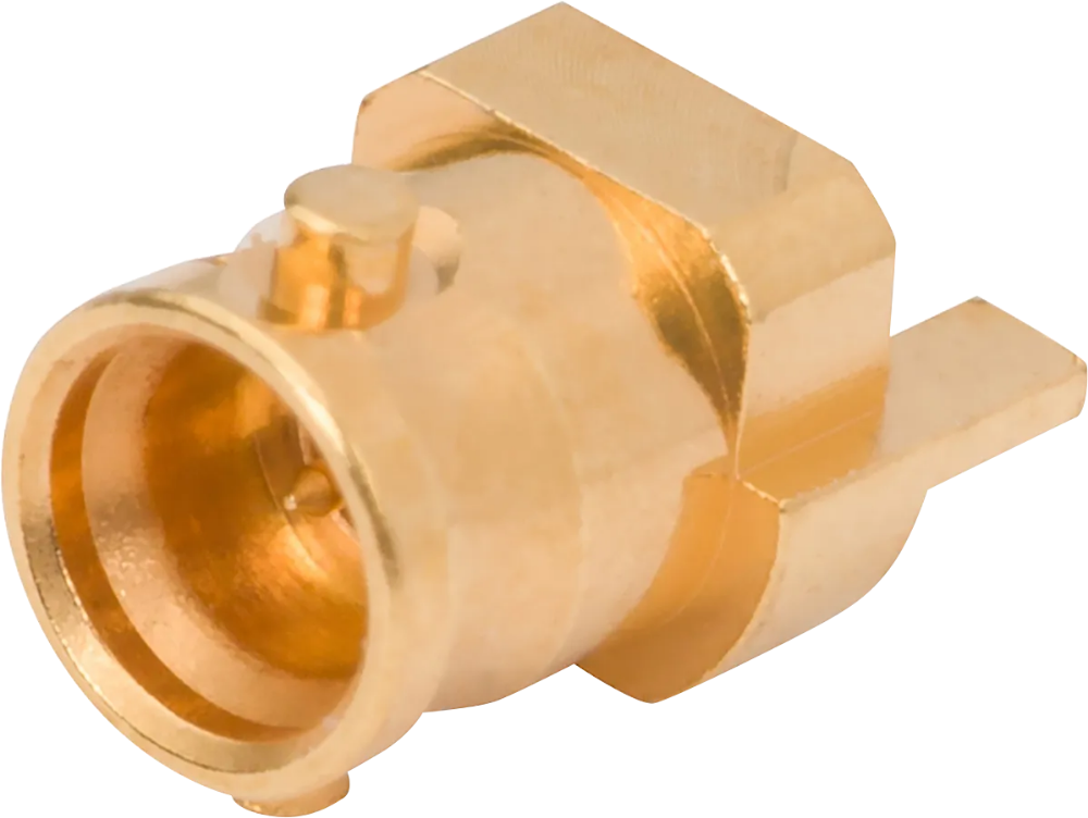 SMPS Male PCB QB Edge Launch Connector, SB