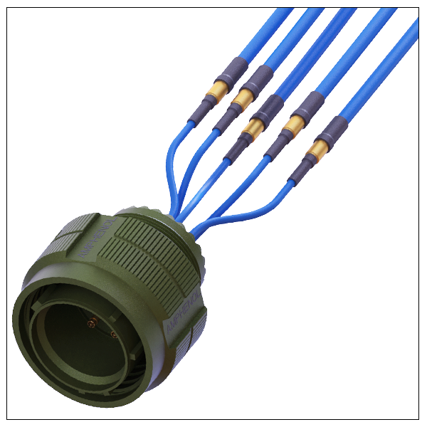 D38999 ConvergeRF Cable Assembly