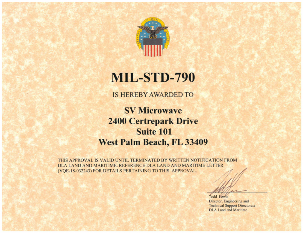 MIL-STD-790